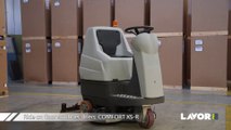 Comfort XS-R ride-on floor scrubber drier LavorPro - Interclean Pakistan