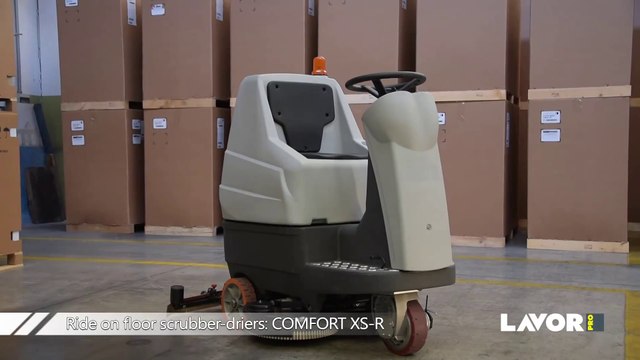 Comfort XS-R ride-on floor scrubber drier LavorPro - Interclean Pakistan