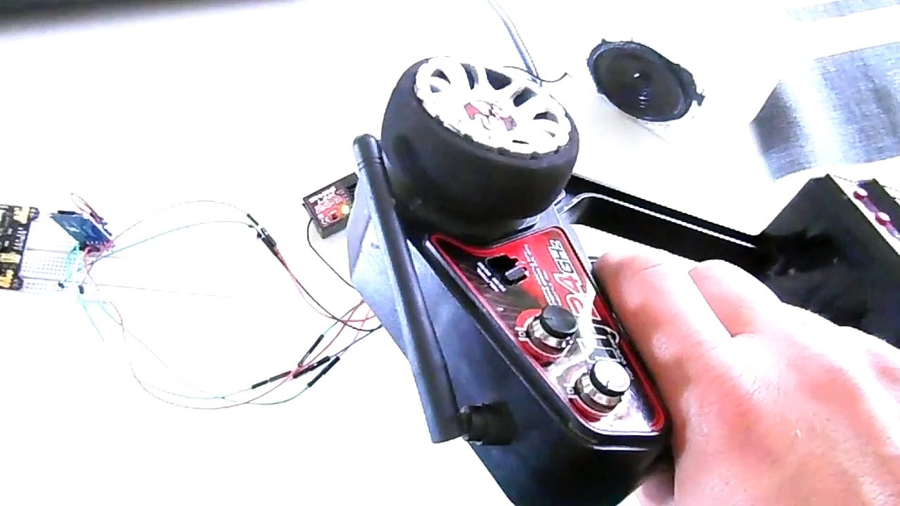 Arduino  rc truck sound system -  trial