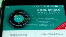 Cool Circle Premium - Interactive Watch Face