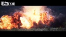 AMAZING ULTRA SLO-MO: RUSSIAN ARTILLERY: MORTARS, MSTA, GRADS AND MORE