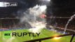 Italy: See police clear Croatian fans as flares halt Croatia-Italy Euro 2016 qualifier