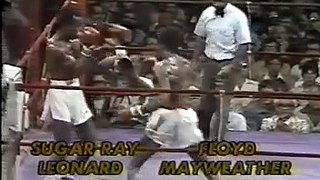 Sugar Ray Leonard vs Floyd Mayweather 09.09.1978 (3/4)