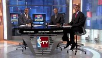 Mario Chalmers forgets he is on live tv