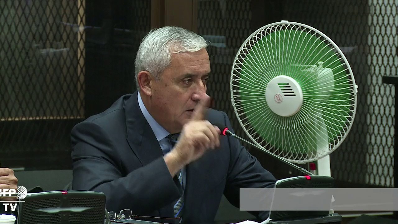 Otto Pérez afirma ser inocente