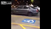 Scumbag punches a guys girlfriend..