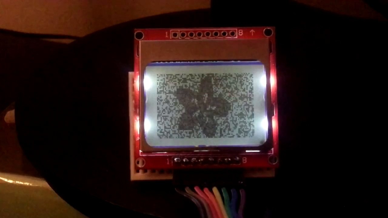 Arduino Leonardo + Nokia 5510 LCD: Game of Life