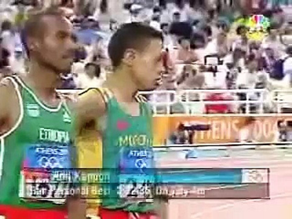2004 Athens Olympics 1500m Final - Hicham El Guerrouj