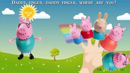 Скачать видео: Finger Family Peppa Pig | Finger Family Song | Peppa Pig Nursery Rhymes & Songs