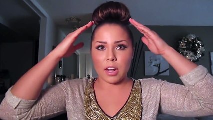 Hairstyle   EASIEST Sock bun hair tutorial 2016