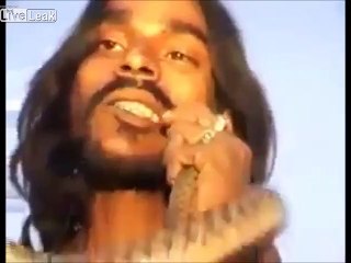 Man Eating A Snake ALIVE !!!