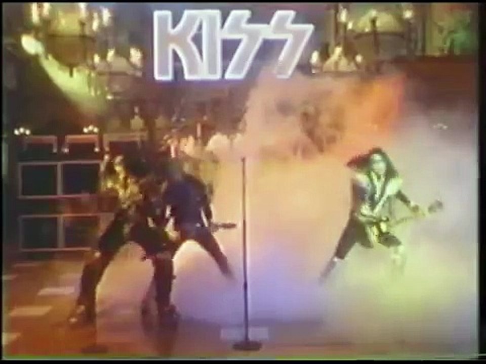 KISS on the Paul Lynde Halloween Special, a billion years ago.