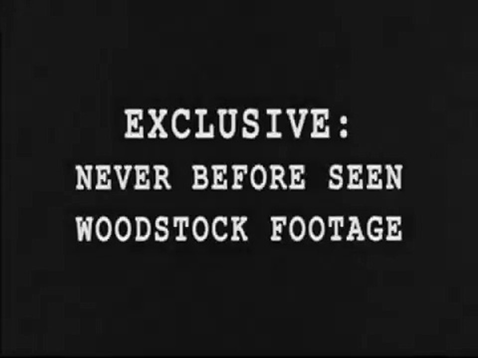 Kill the hippy! Secret Woodstock footage!