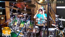 Japanese Girl is a Virtuoso on Drums