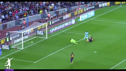 Lionel Messi All 43 Goals In La Liga 2014-2015 HD