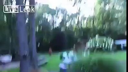 Dad destroys lazy kid's video games