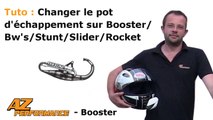 Tuto dépose et repose du pot d'échappement sur Booster avant 2004