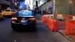 Brand New NYPD Slicktop Ford Taurus Police Interceptor Conducting a Traffic Stop in Manhattan, NY.