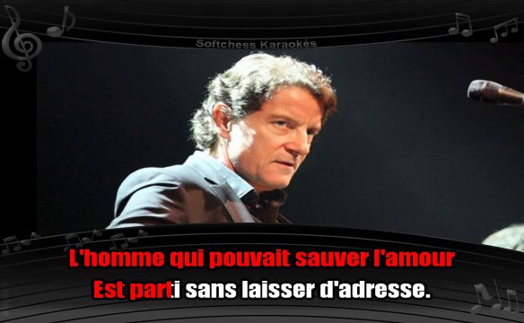 Karaoké Francis Cabrel - Dormir debout