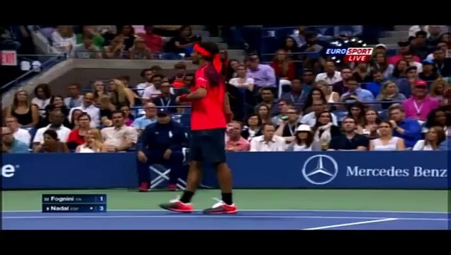 Rafael Nadal vs Fabio Fognini Highlights US Open 2015