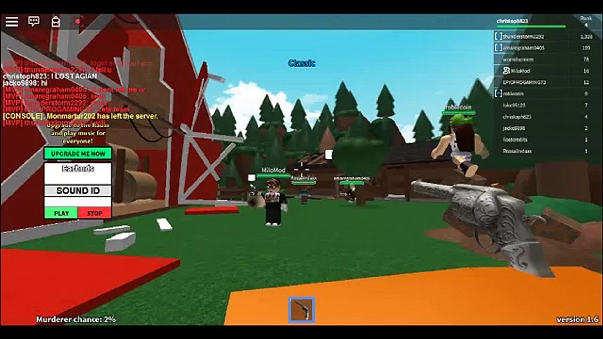 Roblox Twisted Murderer Deck The Halls Pt 6 Video Dailymotion - twisted id roblox