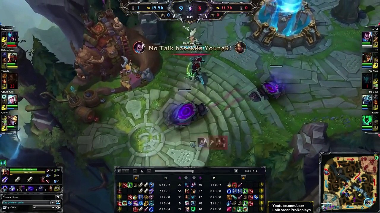 LOL LCS Highlights With Kaza - SKT T1 Faker Zed vs Cassiopeia MID