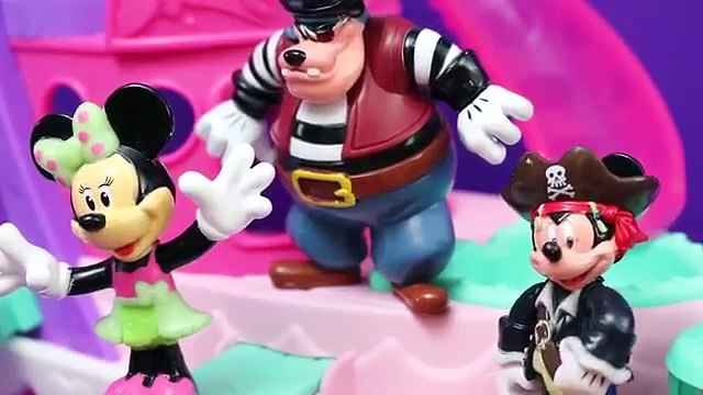 Minnie Polka Dot Yacht Mickey Mouse Clubhouse Pirate Mickey The Little Mermaid Ariel ToysReviewToys