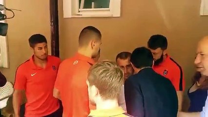 Trabzonspor Hopa''da afet bölgesini ziyaret etti