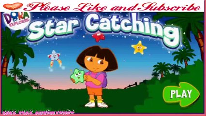Dora the Explorer Children Cartoons and Games star catching Dora Exploradora Juegos Baby