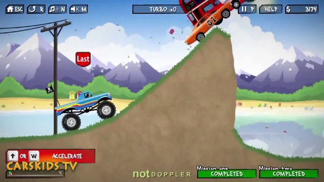 RACING CARS Monster Truck racing for kids Cartoons Toys Cars for children Carskids TV