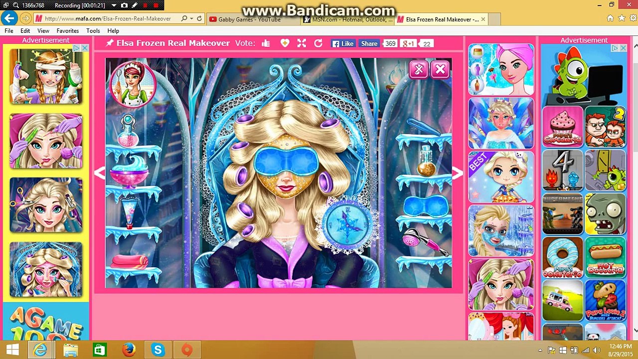 Elsa Makeover!
