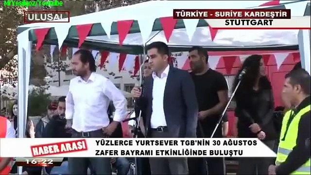 TGB'nin Düzenlediği 30 Ağustos Zafer Bayramı Etkinliği Stuttgart