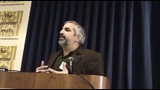 Anthony Shadid at the Palestine Center part 1 of 3