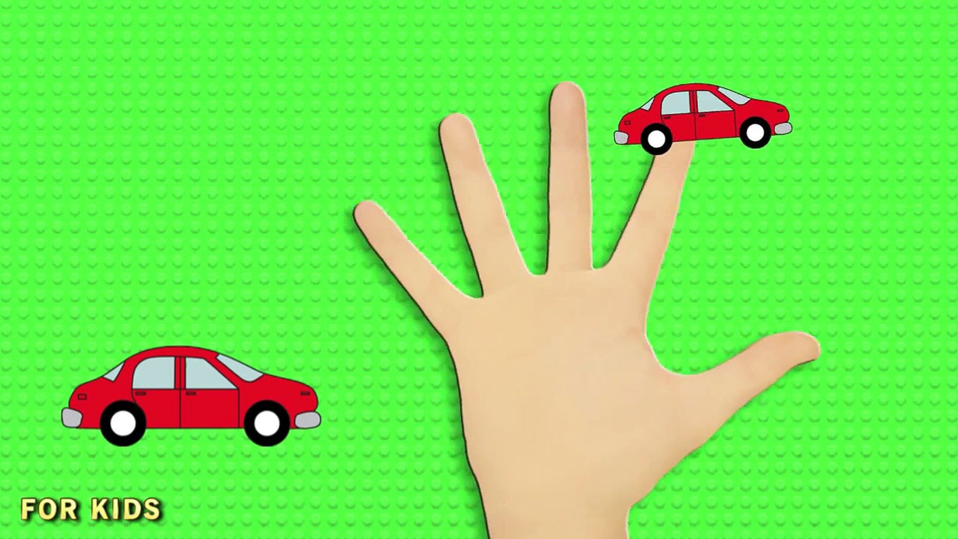 CARS Finger Family Nursery Rhyme - Finger Family Song - Kids Songs