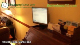 Hostal Bejar video, Barcelona  - Budgetplaces.com & Barcelona30.com