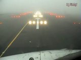 Take Off in Fog Boeing 737