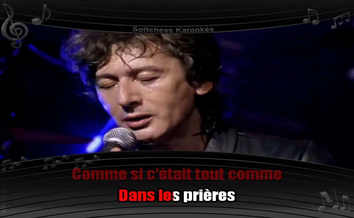 Karaoké Alain Bashung - Madame rêve