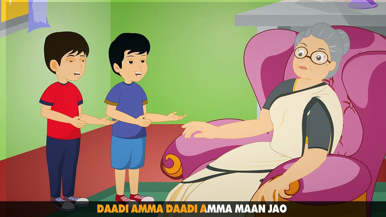 Dadi Amma Dadi Amma Maan Jao Children's Popular Hindi Nursery Rhyme