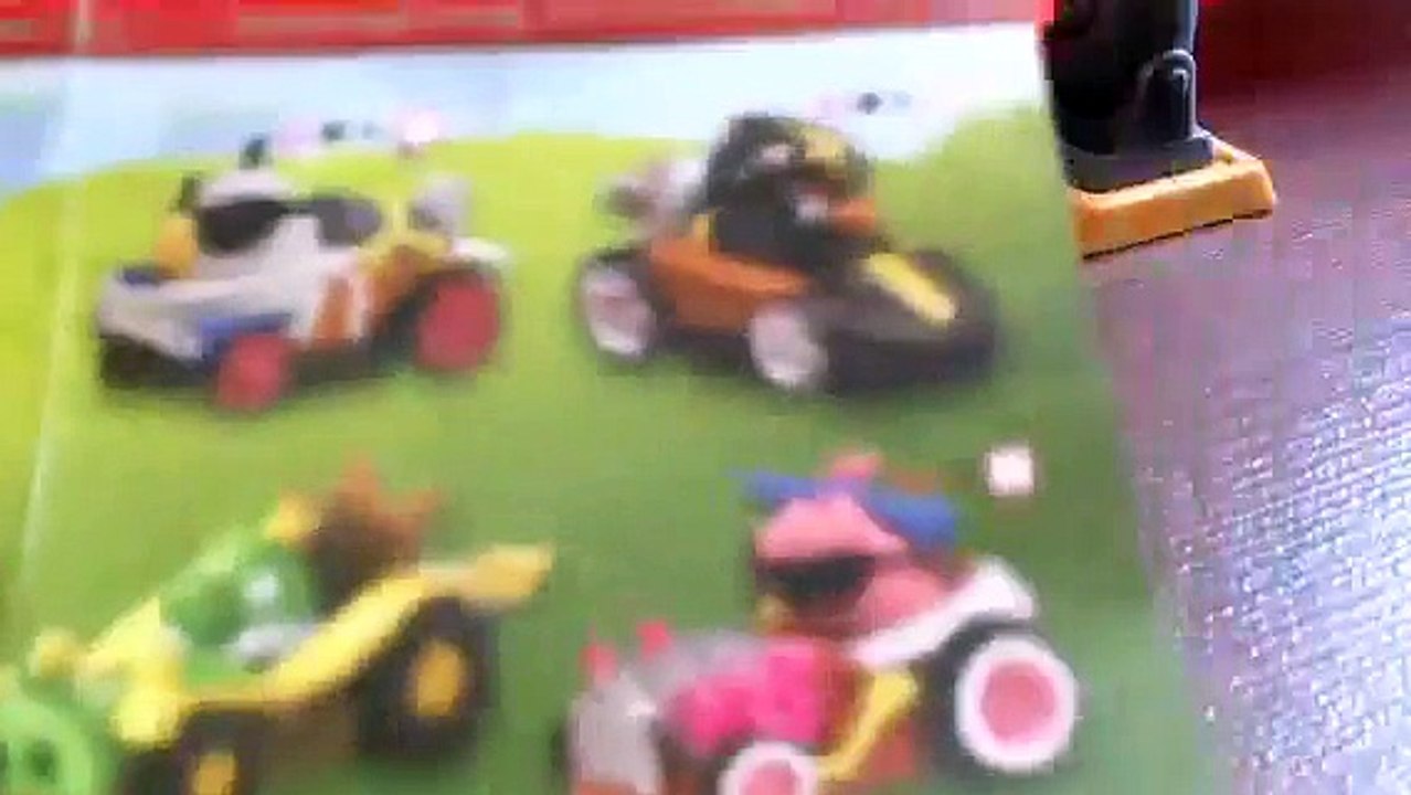 Angry Birds Go!! TelePods the pig rock raceway Review (lb romana