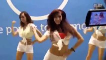Beautiful Chinese Models Dancing