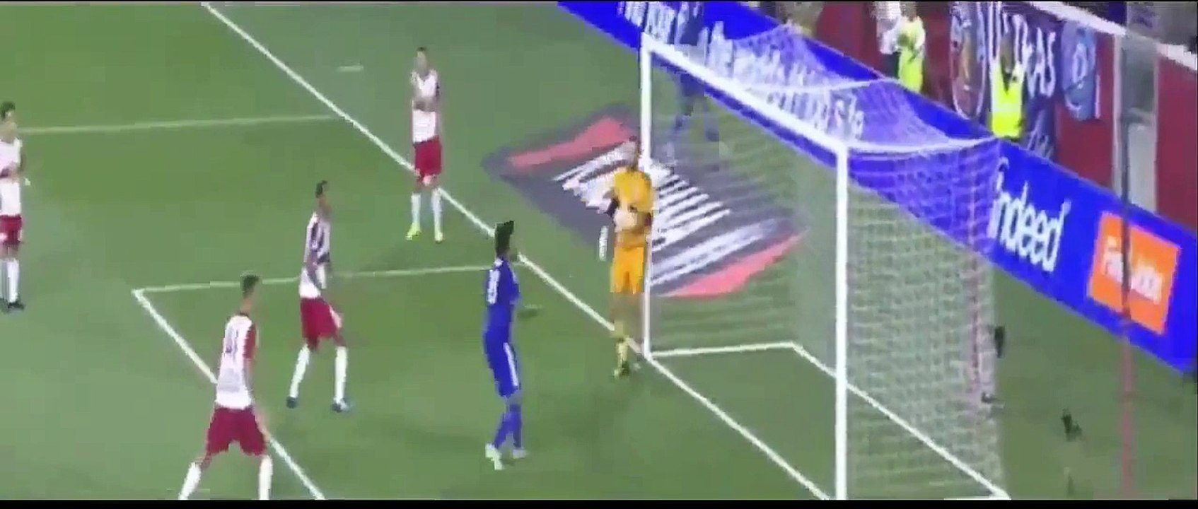 Funny football Loic Remy Amazing MISS vs New York Red Bulls vs Chelsea 0 1