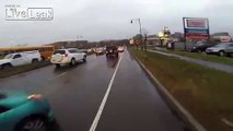 Cyclist Forgives Driver Who Crashes Into Him