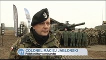 UK - Poland military Exercises: Over 2000 soldiers take part in joint exercises in west Poland
