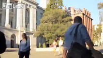Berkeley students' surprising reaction to ISIS and Israel flags on campus