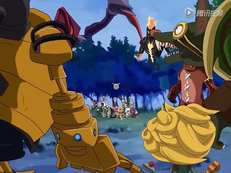 Digimon Digital Monster x_x  League of Legends.....