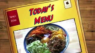 How to cook Korean Food, Bibimbab - Norma's Kitchen