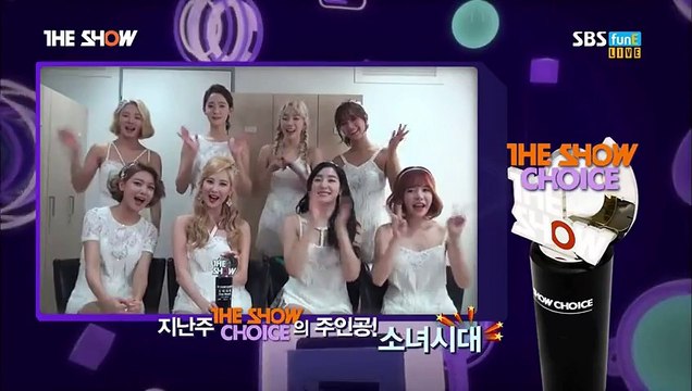 150901 더쇼 The Show SNSD 소녀시대 - 지난주 더쇼 초이스