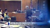 Intense Moment a Father Leaps Across Courtroom and Attacks Man Accused of Killing His Daughter