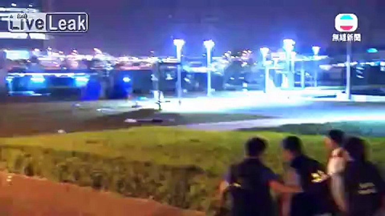 Hong Kong Police Carry a Protester to a Dark Spot for a Beating