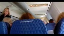 Passengersâ€™ terror as American Airlines plane cabin walls crack loose
